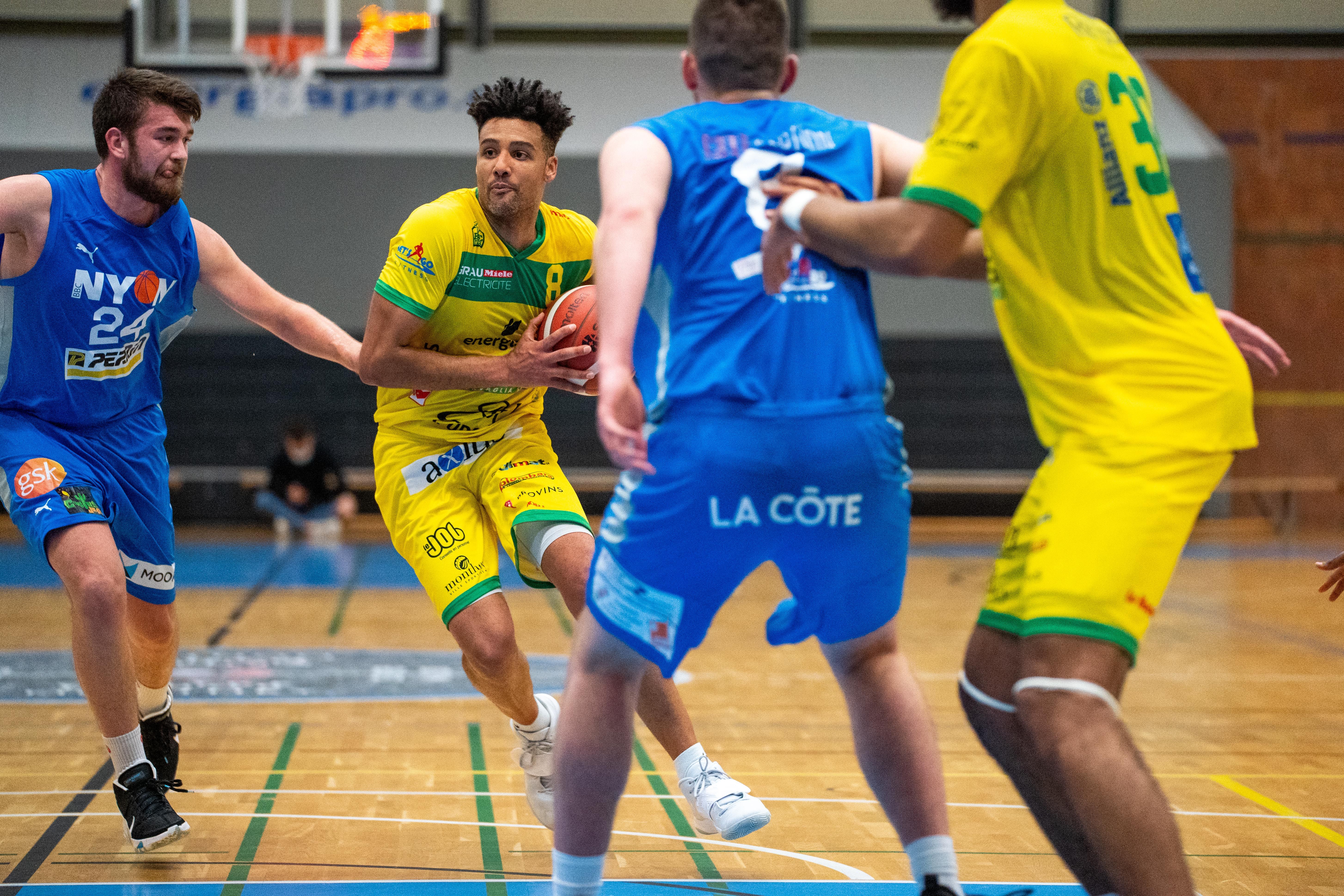 Basket: Une 3ème période de feu permet à Monthey de venir à bout de Nyon